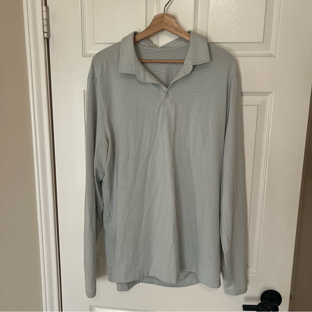 Lululemon Men’s Evolution Long Sleeve Polo Shirt XL